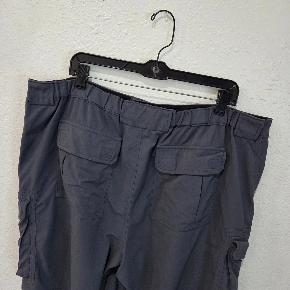 Duluth Trading Co Dry on the Fly Shorts Men's 2XL Gray 9